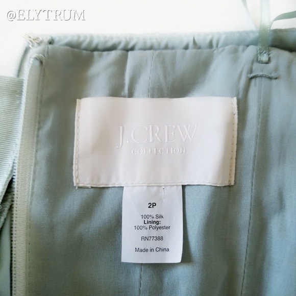 J.Crew Arabelle silk strapless gown - Picture 6 of 6